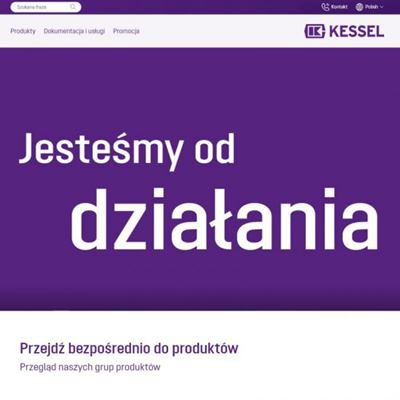Strona internetowa KESSEL